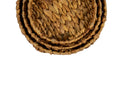 Hyacinth Woven Round Basket Set – 3-Piece, Natural - image 02
