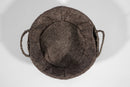 Paper Weave Round Basket with Grey Lining - image 02