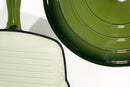 Cast Iron Cookware Set – 11-Piece, Olive Green - image 03