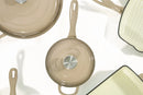 Cast Iron Cookware Set – 11-Piece, White - image 02