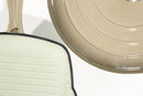 Cast Iron Cookware Set – 11-Piece, White - image 03