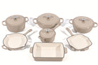 Cast Iron Cookware Set – 11-Piece, Light Grey - image 01