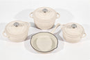 Cast Iron Cookware Set – 7-Piece, White - image 01