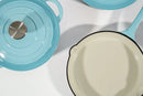 Cast Iron Cookware Set – 7-Piece, Turquoise - image 03