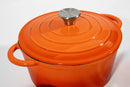 Cast Iron Cookware Set – 7-Piece, Orange - image 02