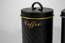 Kitchen Canister, Bread & Biscuit Box Set – Black - image 03