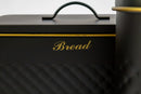 Kitchen Canister, Bread & Biscuit Box Set – Black - image 04