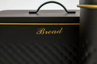 Kitchen Canister, Bread & Biscuit Box Set – Black - image 04