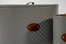 Kitchen Canister & Bread Box Set – Grey & Brown - image 03