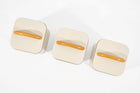 Kitchen Canister & Bread Box Set – White with Wood Handle - image 01