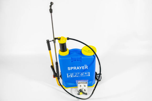 Knapsack Pressure Sprayer 16L – Blue & Yellow - image 03