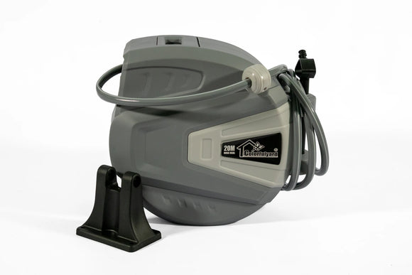 Wall-Mounted Garden Hose Reel with 20 m Hose – 15 mm - image 02