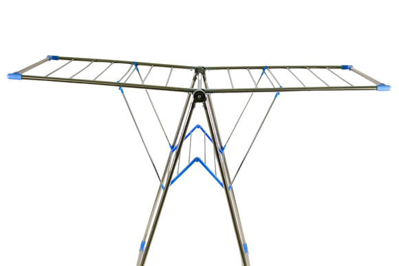 Foldable Stainless Steel Clothes Drying Rack – AM283 - image 01