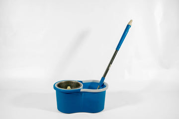 Easy-Spin Mop & Bucket Set – Blue - image 01