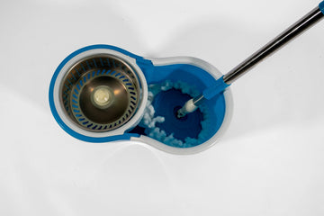 Easy-Spin Mop & Bucket Set – Blue - image 02