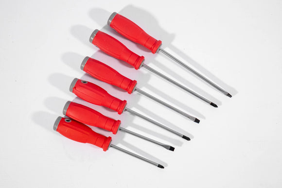 6-Piece Screwdriver Set – Red, Kaku - image 02