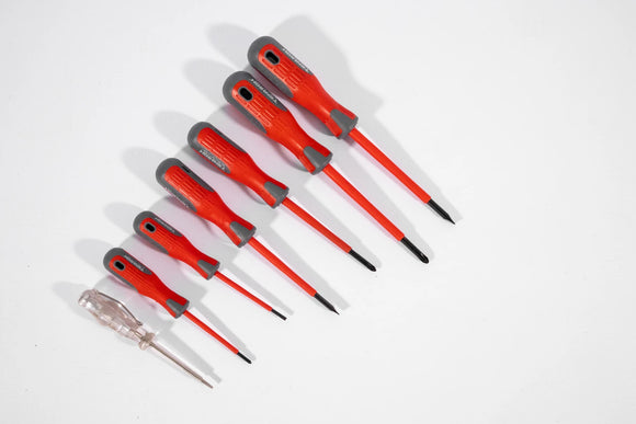 6-Piece Screwdriver Set – Red, Tenhigh - image 02