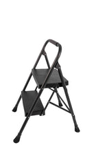2-Step Foldable Ladder – Black, 200 kg - image 04