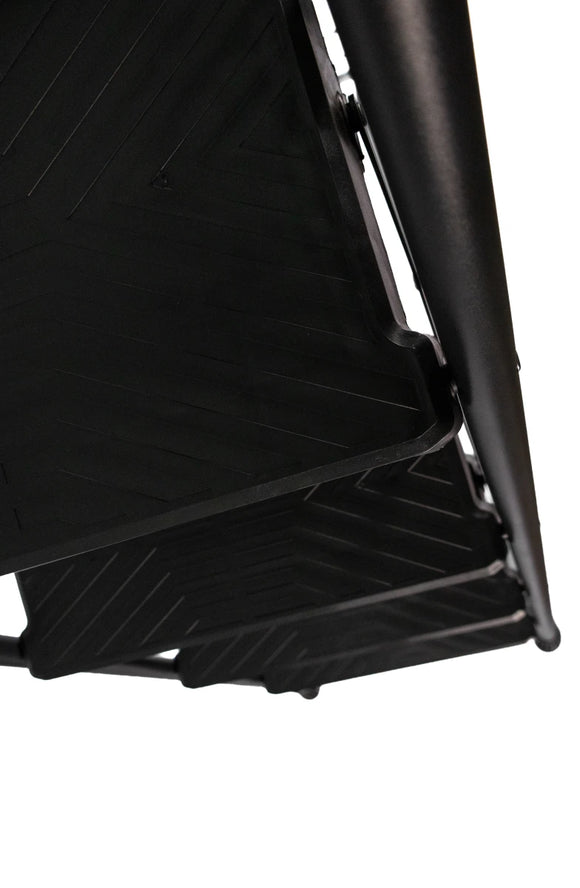 4-Step Foldable Ladder – Black, 200 kg - image 02