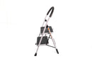 2-Step Foldable Ladder – White - image 02