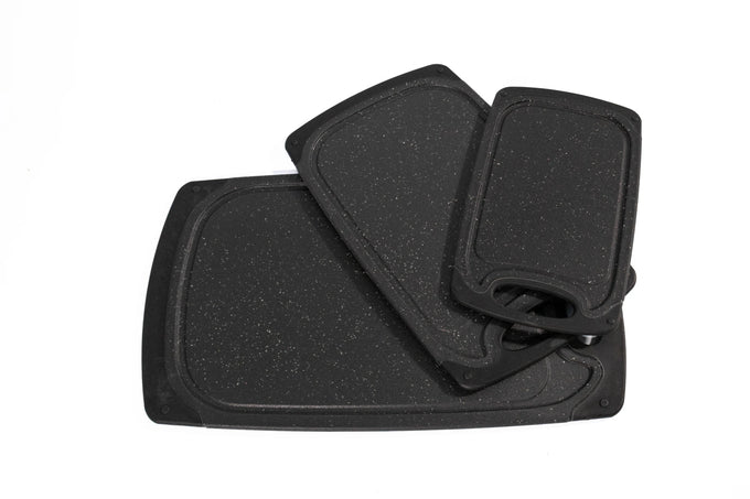 Cutting Board Set – 3-Piece, Grey - image 02