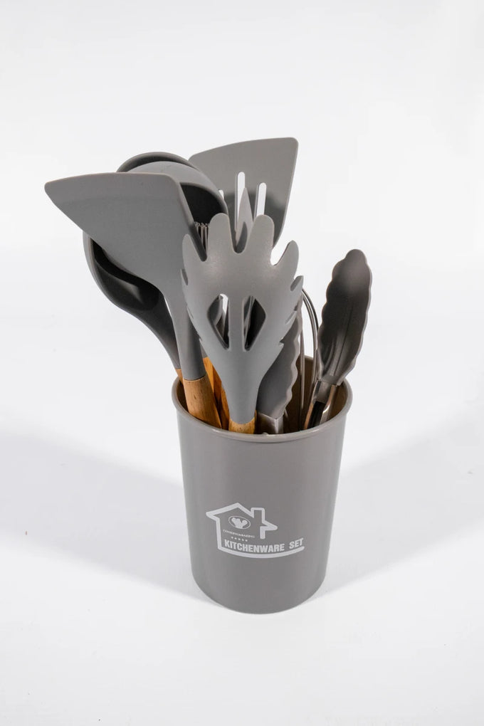 Kitchen Utensil Set – Grey - image 01