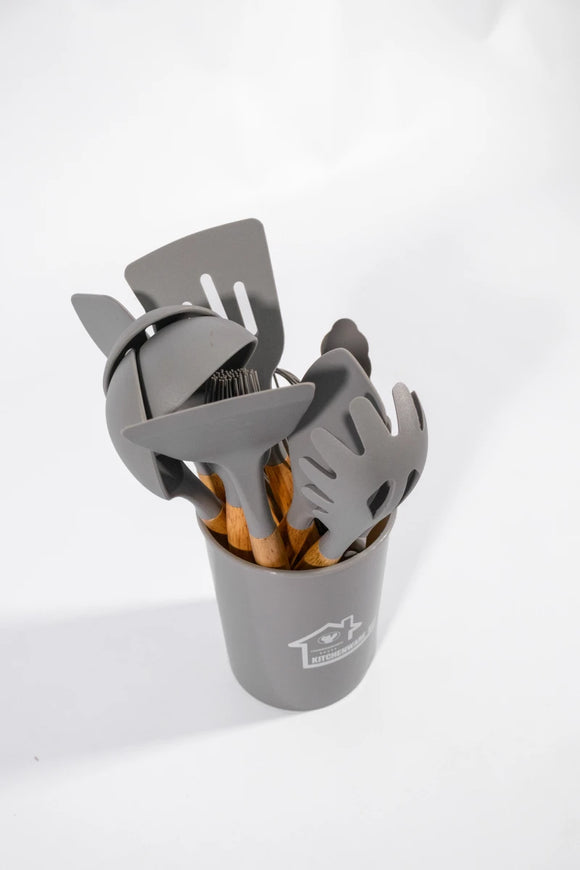 Kitchen Utensil Set – Grey - image 02