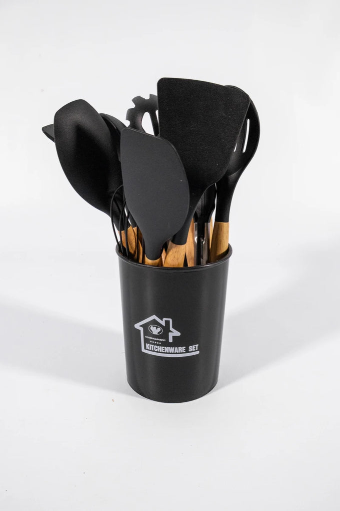 Kitchen Utensil Set – Black - image 01