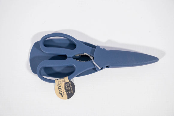 Aitos Kitchen Scissors with Holder – Blue - image 03