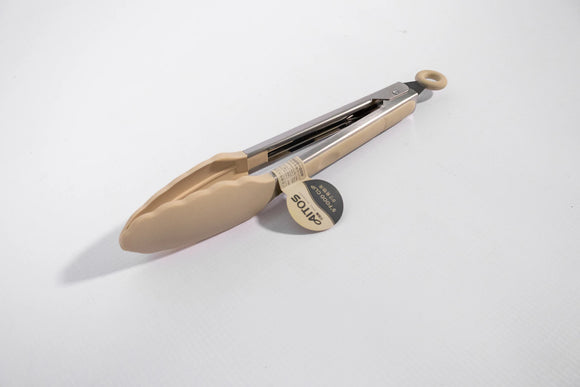 Aitos Locking Nylon Kitchen Tongs – Cream - image 02