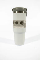 Flip-Straw Water Bottle 900 ml – White - image 01