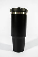 Flip-Straw Water Bottle 900 ml – Black - image 01