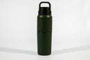 Vacuum-Sealed Water Bottle 500 ml – Dark Green - image 01