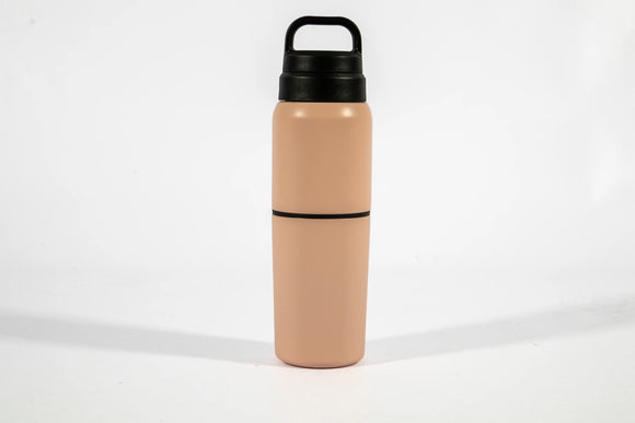 Vacuum-Sealed Water Bottle 500 ml – Light Pink - image 01