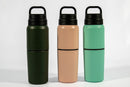 Vacuum-Sealed Water Bottle 500 ml – Light Pink - image 02