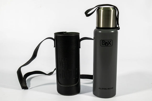 Double-Wall Vacuum Insulated Bottle 750 ml – Brown - image 03