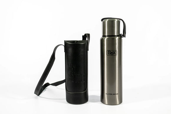 Double-Wall Vacuum Insulated Bottle 1200 ml – Silver - image 01
