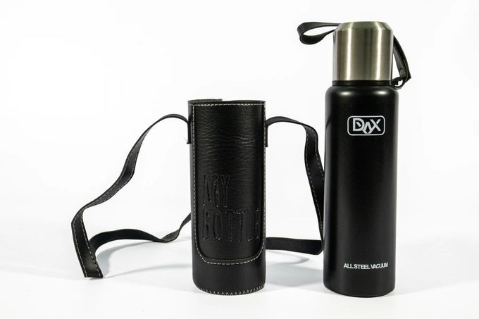 Double-Wall Vacuum Insulated Bottle 1200 ml – Black - image 01