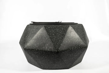 Hexagonal Fire Pit – Black (69 x 65 x 48 cm) - image 01