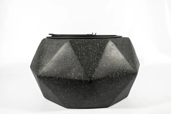 Hexagonal Fire Pit – Black (69 x 65 x 48 cm) - image 01