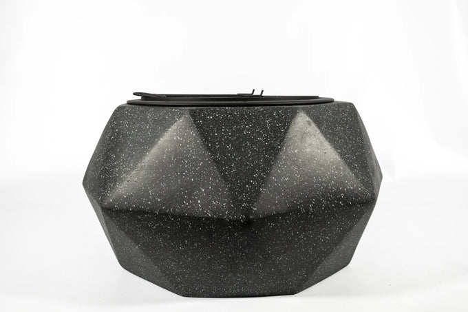Hexagonal Fire Pit – Black (69 x 65 x 48 cm) - image 01