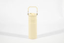 Flip-Straw Water Bottle 500 ml – Off White - image 01