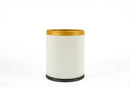 Decorative Bin 12L – White & Gold - image 02