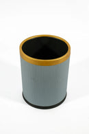 Decorative Bin 12L – Grey & Gold - image 01