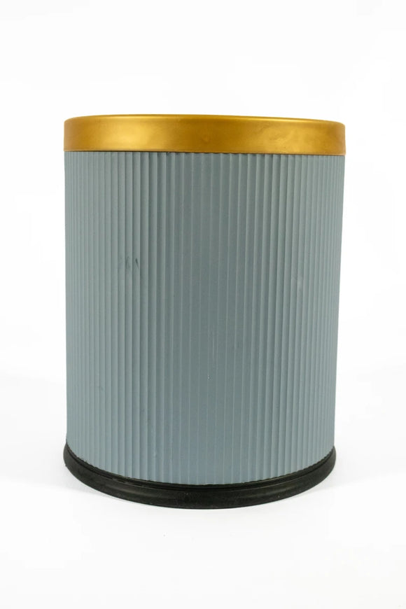 Decorative Bin 12L – Grey & Gold - image 02
