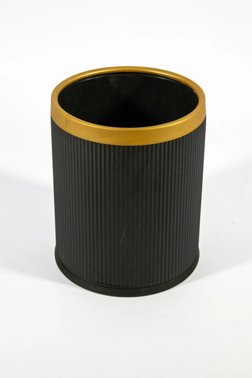 Decorative Bin 12L – Black & Gold - image 01