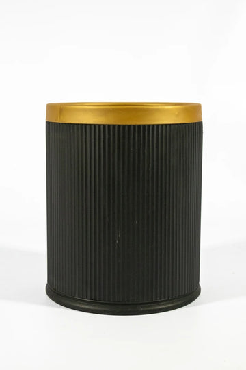 Decorative Bin 12L – Black & Gold - image 02