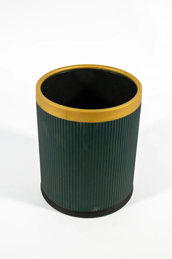 Decorative Bin 12L – Green & Gold - image 01