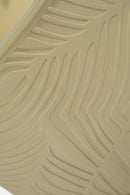 Embossed Leaf Planter – Taupe (30 x 37 x 31 cm) - image 03