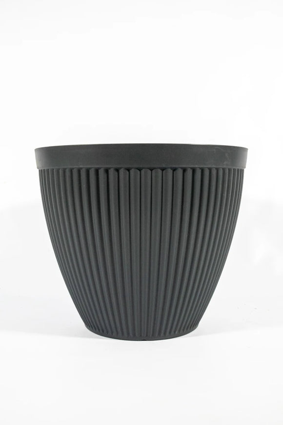 Roman Planter – Charcoal (42 x 35 cm) - image 02